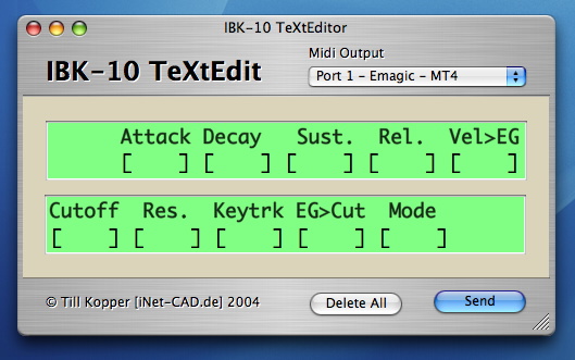 IBK-10 TeXtEditor screenshot