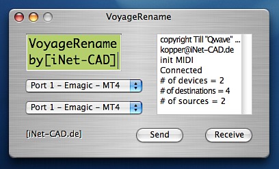 VoyageRename screenshot